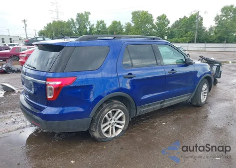2015 Ford Explorer from USA, damaged, VIN 1FM5K7B86FGC60880